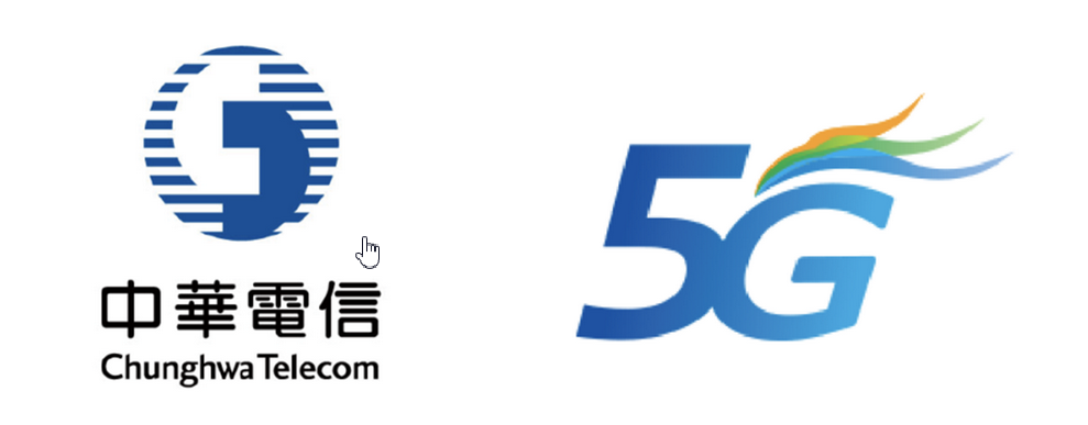 图为中华电信此前推出 5G 网络时更换品牌视觉方案包括配色等